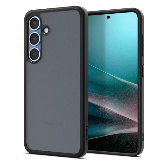 Coque pour Samsung Galaxy S25 S931, Spigen, Ultra Hybrid, Noir Satiné ACS09007