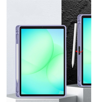 Hülle für Samsung Galaxy Tab A11 / Tab A9, Tech-Protect, SC PEN Hybrid, Violett