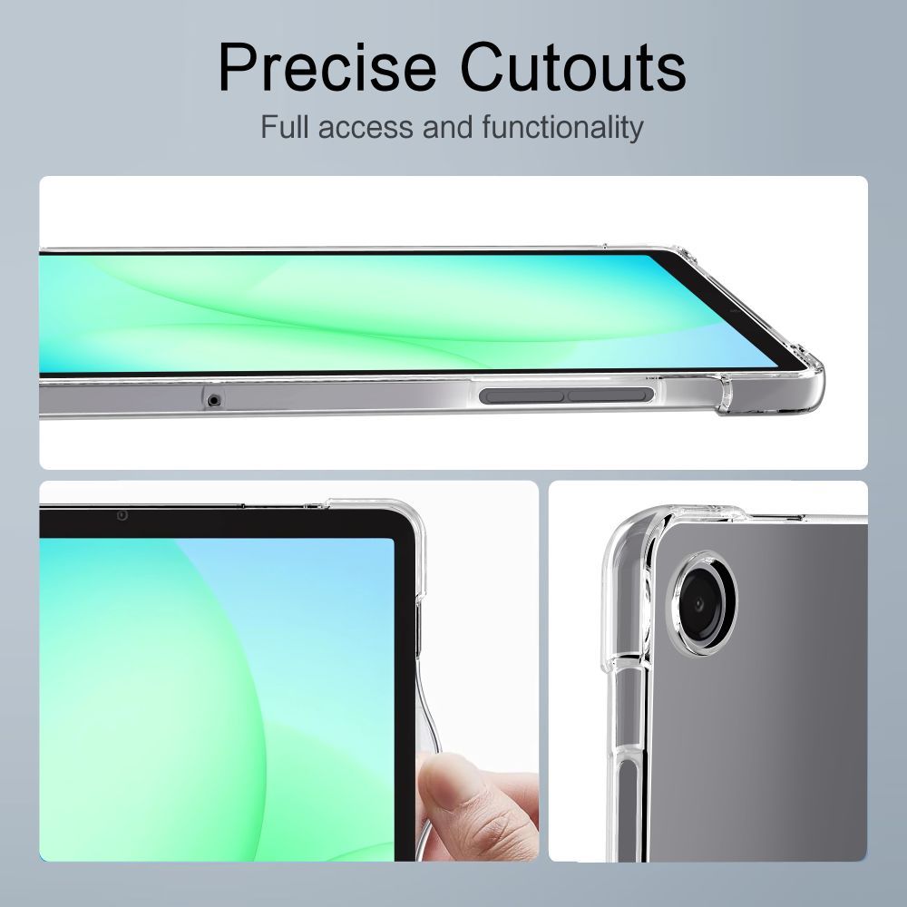Custodia per Samsung Galaxy Tab A11 / Tab A9, Tech-Protect, Flexair, Trasparente