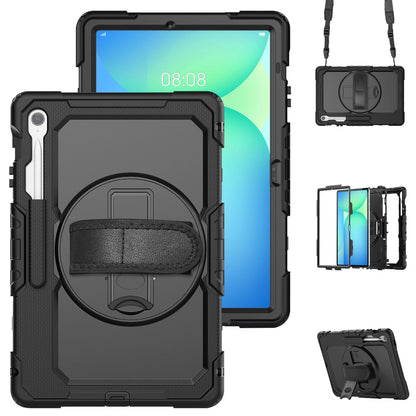 Coque pour Samsung Galaxy Tab S10 FE+, Tech-Protect, Solid, Noire