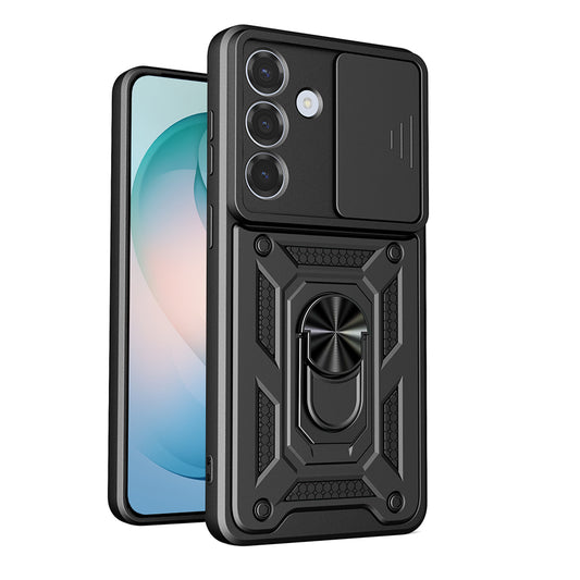 Coque pour Samsung Galaxy S26 Plus S947, Techsuit, CamShield, Noire