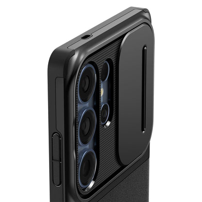 Étui pour Samsung Galaxy S25 Ultra S938, Spigen, OPTIK ARMOR, Noir ACS08969