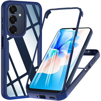 Custodia per Samsung Galaxy A17 5G / A16 5G A166 / A16 4G A165, Techsuit, ColorVerse 360, Blu