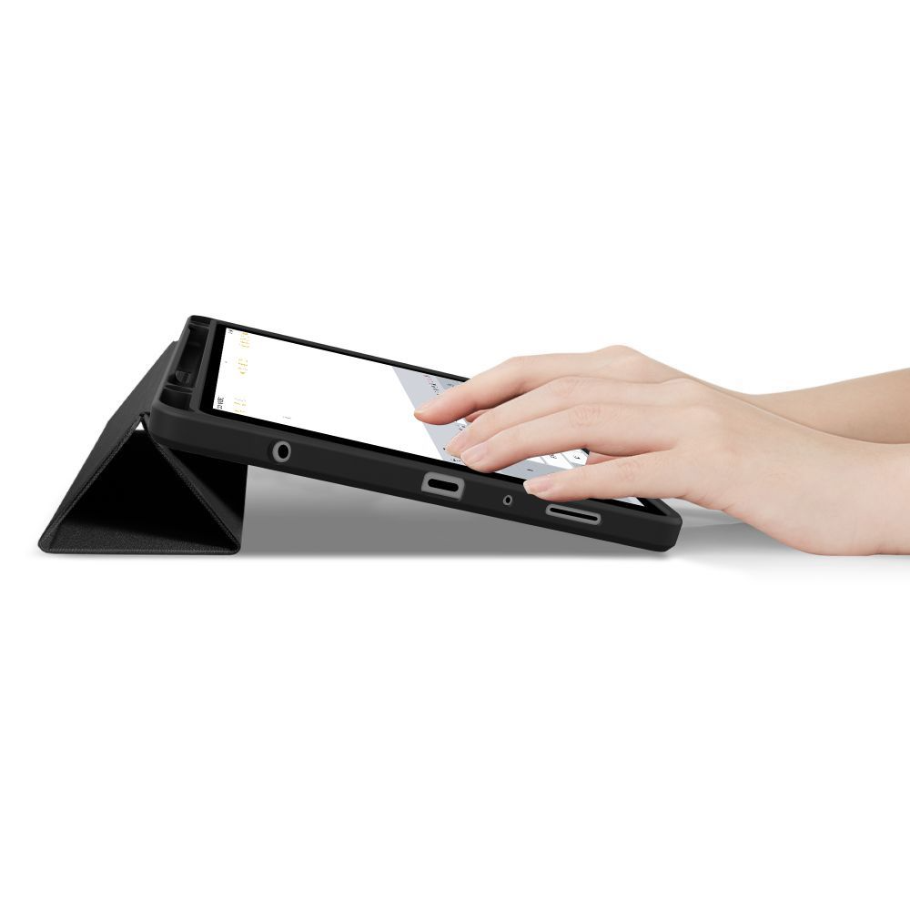 Étui pour Samsung Galaxy Tab A11 / Tab A9, Tech-Protect, SC PEN Hybrid, Noir