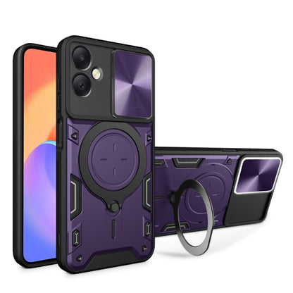 Custodia per Samsung Galaxy A06 A065, Techsuit, CamGuard Pro, Viola