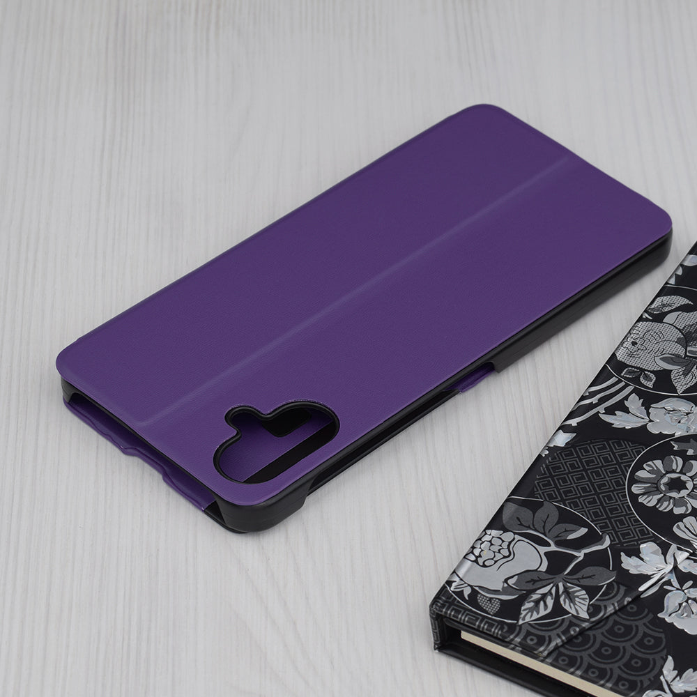 Custodia per Samsung Galaxy A06 A065, Techsuit, eFold, Viola