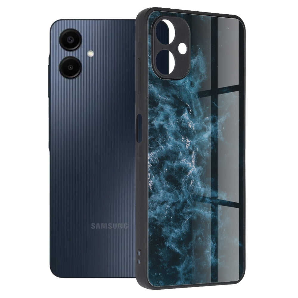 Étui pour Samsung Galaxy A06 A065, Techsuit, Glaze, Bleu