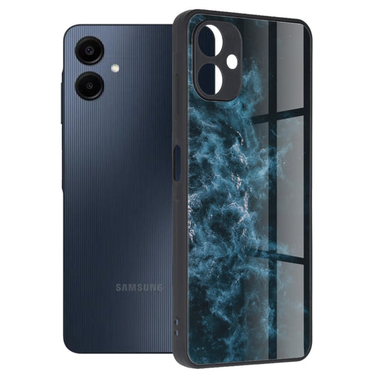 Custodia per Samsung Galaxy A06 A065, Techsuit, Glaze, Blu