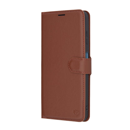 Case for Samsung Galaxy A06 A065, Techsuit, Leather Folio, Brown