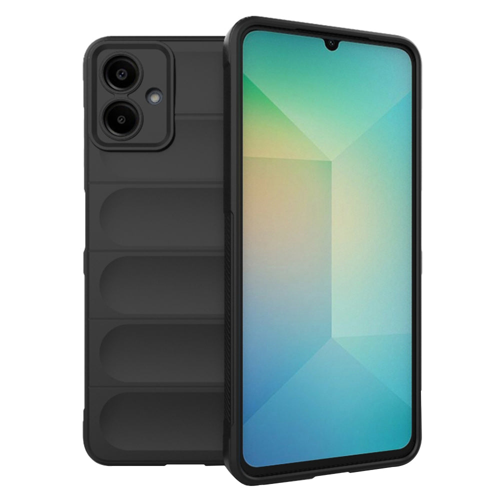 Custodia per Samsung Galaxy A06 A065, Techsuit, Magic Shield, Nera