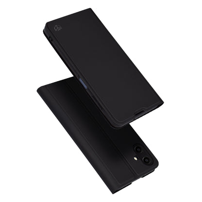 Custodia per Samsung Galaxy A06 A065, Techsuit, Magskin Book, Nera
