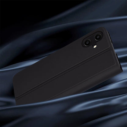 Custodia per Samsung Galaxy A06 A065, Techsuit, Magskin Book, Nera