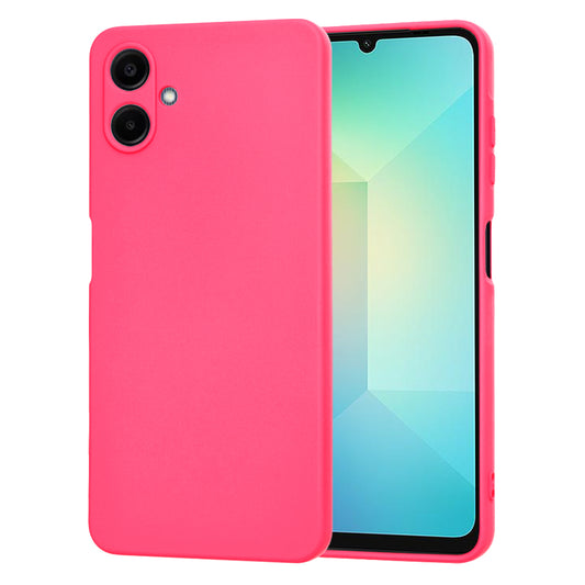 Custodia per Samsung Galaxy A06 A065, Techsuit, SoftFlex, Rosa Scuro