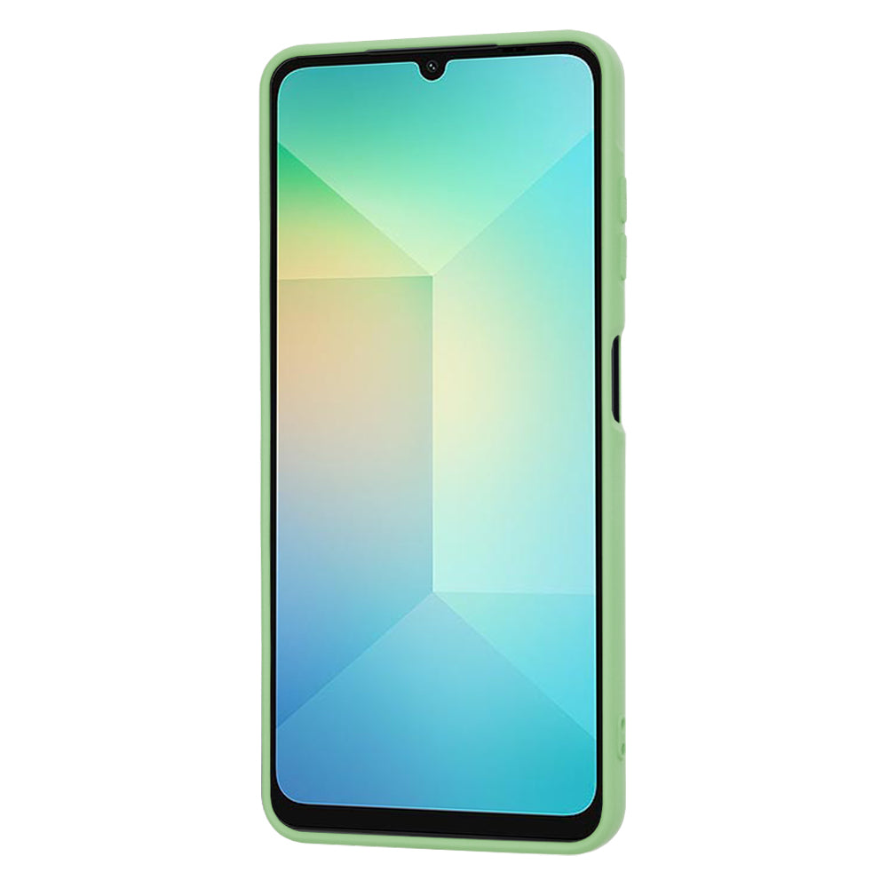 Case for Samsung Galaxy A06 A065, Techsuit, SoftFlex, Light Green