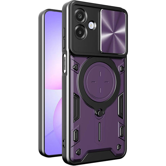 Custodia per Samsung Galaxy A07 4G A075, Techsuit, CamGuard Pro, Viola