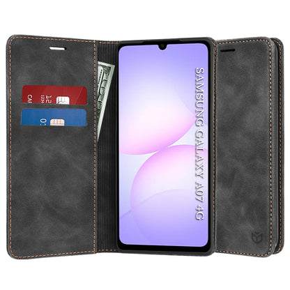Custodia per Samsung Galaxy A07 4G A075, Techsuit, Confy, Nera