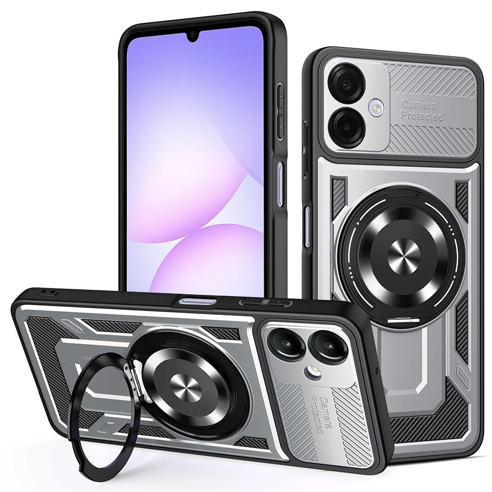 Coque pour Samsung Galaxy A07 4G A075, Techsuit, RuggedCam, Gris