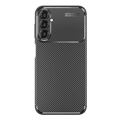 Custodia per Samsung Galaxy A14 A145 / A14 5G A146, Techsuit, CarbonFiber, Nera