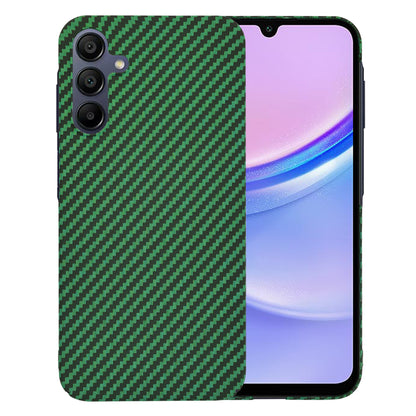 Case for Samsung Galaxy A15 5G A156 / A15 A155, Techsuit, Carbonite FiberShell, Green
