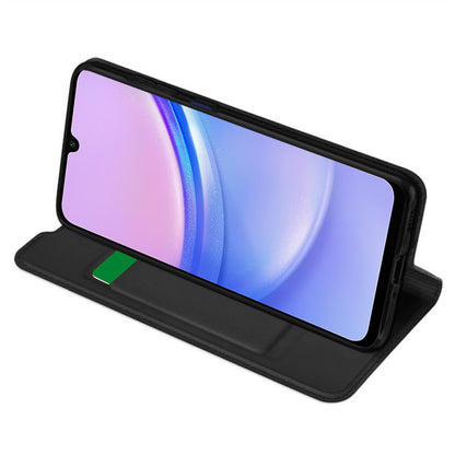 Custodia per Samsung Galaxy A15 5G A156 / A15 A155, Techsuit, Magskin Book, Nera