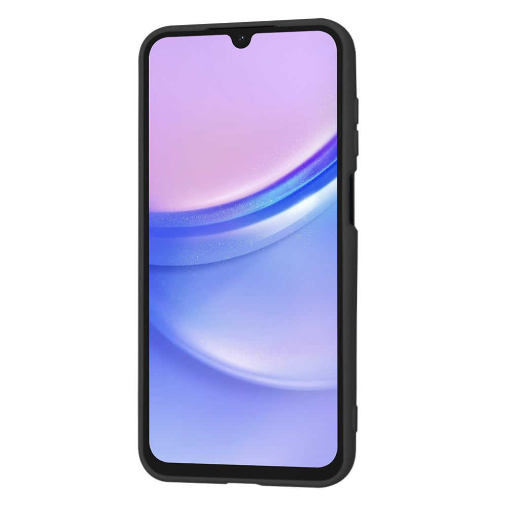 Hülle für Samsung Galaxy A15 5G A156 / A15 A155, Techsuit, SoftFlex, Schwarz
