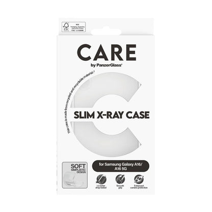 Étui pour Samsung Galaxy A16 4G A165, PanzerGlass, Fashionable Care, Transparent