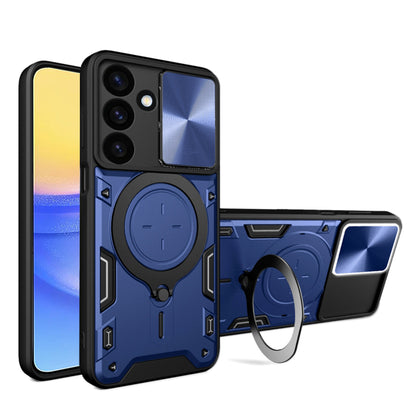 Coque pour Samsung Galaxy A16 5G A166 / A16 4G A165, Techsuit, CamGuard Pro, Bleue