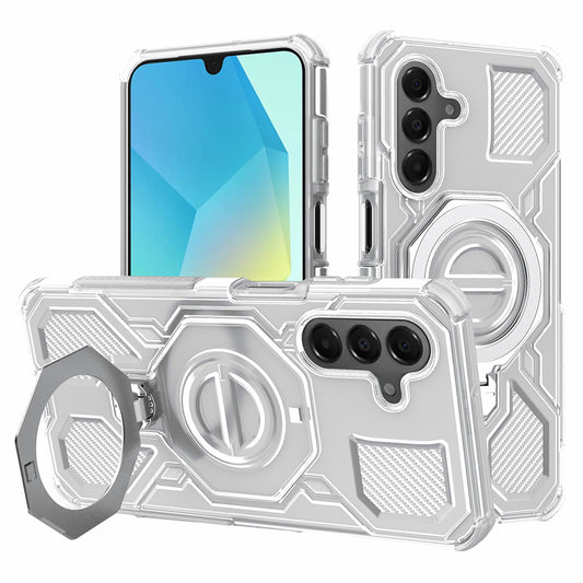 Étui pour Samsung Galaxy A16 5G A166 / A16 4G A165, Techsuit, Carbon Shield Pro, Blanc