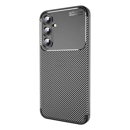 Custodia per Samsung Galaxy A16 5G A166 / A16 4G A165, Techsuit, CarbonFiber, Nera