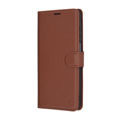 Custodia per Samsung Galaxy A16 5G A166 / A16 4G A165, Techsuit, Leather Folio, Marrone