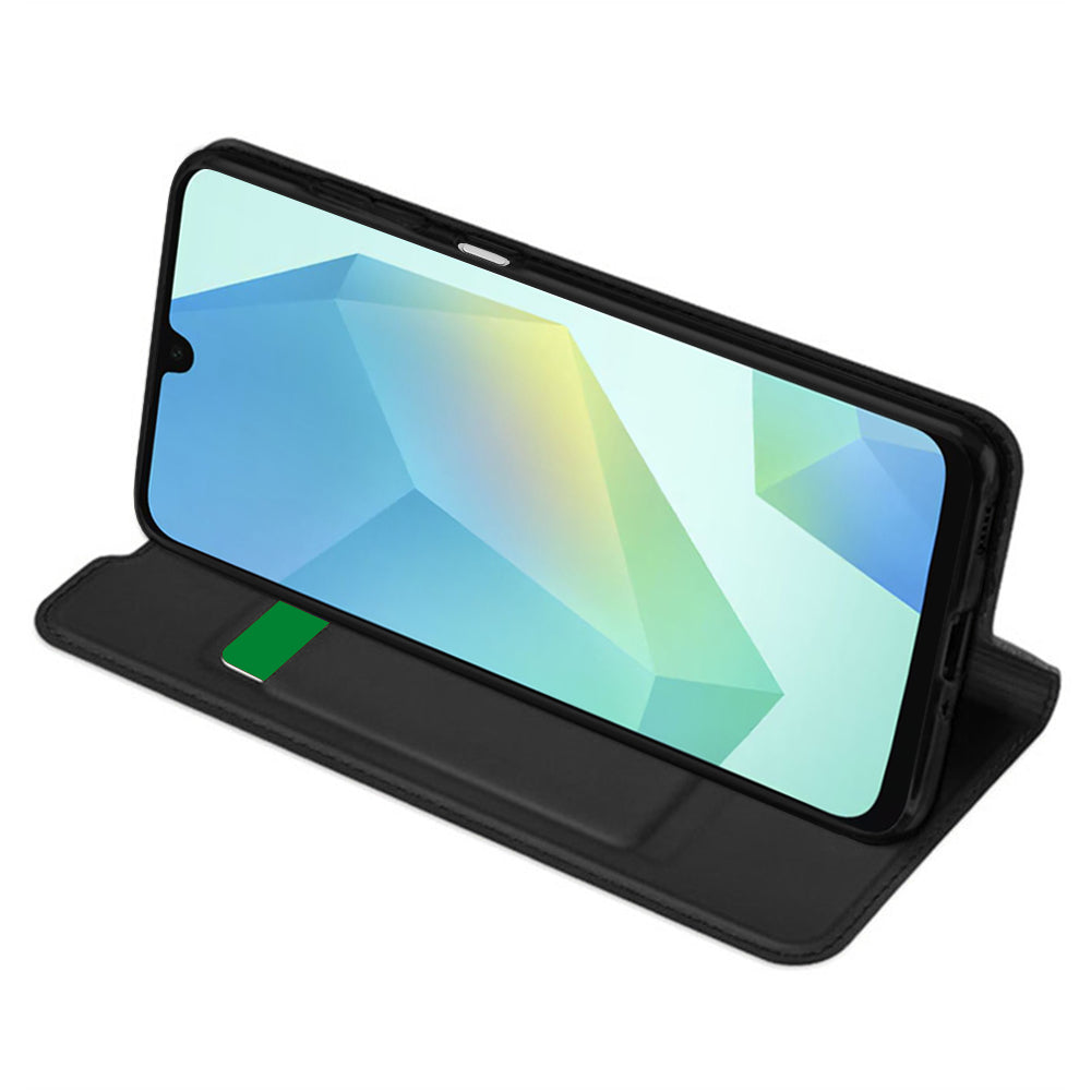 Custodia per Samsung Galaxy A16 5G A166 / A16 4G A165, Techsuit, Magskin Book, Nera