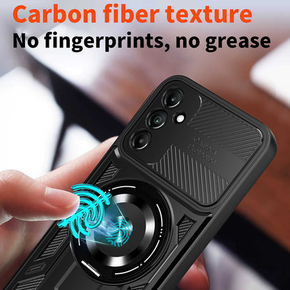 Custodia per Samsung Galaxy A16 5G A166 / A16 4G A165, Techsuit, RuggedCam, Nera