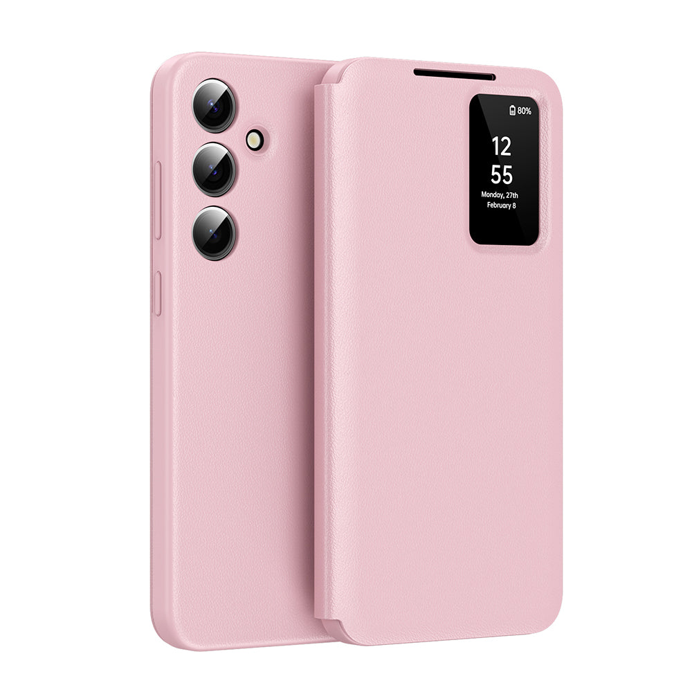 Coque pour Samsung Galaxy A16 5G A166 / A16 4G A165, Techsuit, SmartView, Rose