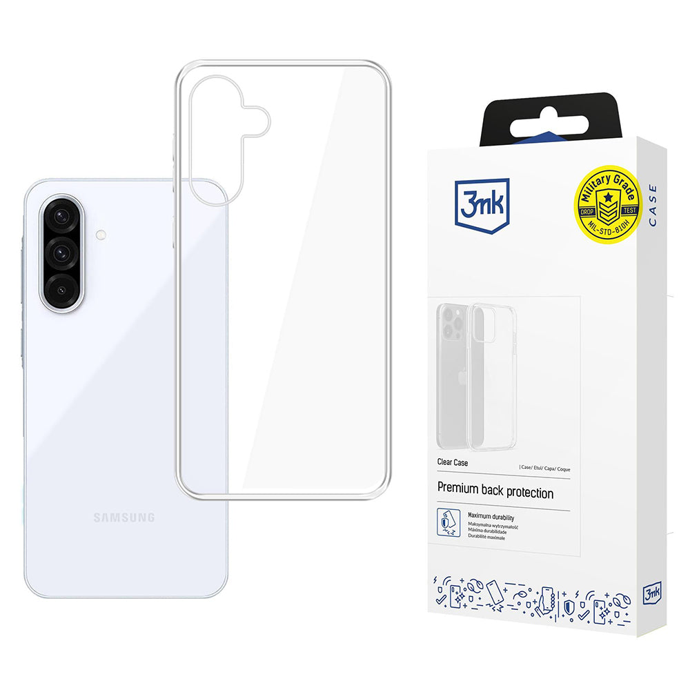 Custodia per Samsung Galaxy A17 4G / A17 5G, 3MK, Clear, Trasparente