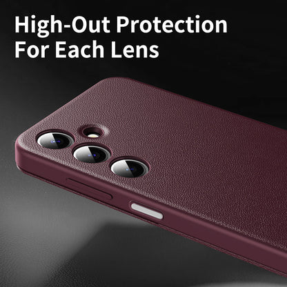 Coque pour Samsung Galaxy A17 4G / A17 5G / A26 A266, Techsuit, SmartView, Rouge