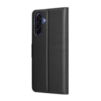 Custodia per Samsung Galaxy A17 4G / A17 5G, Techsuit, Leather Folio, Nera