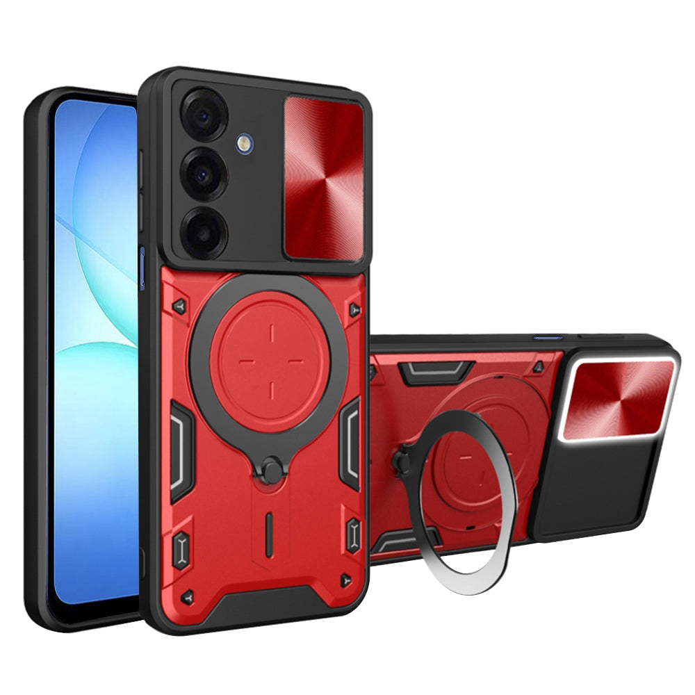 Coque pour Samsung Galaxy A17 5G, Techsuit, CamGuard Pro, Rouge