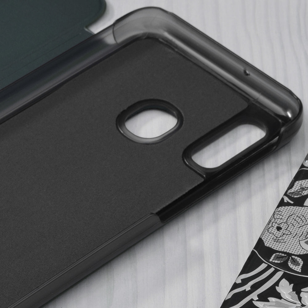 Coque pour Samsung Galaxy A20e A202, Techsuit, eFold, Vert