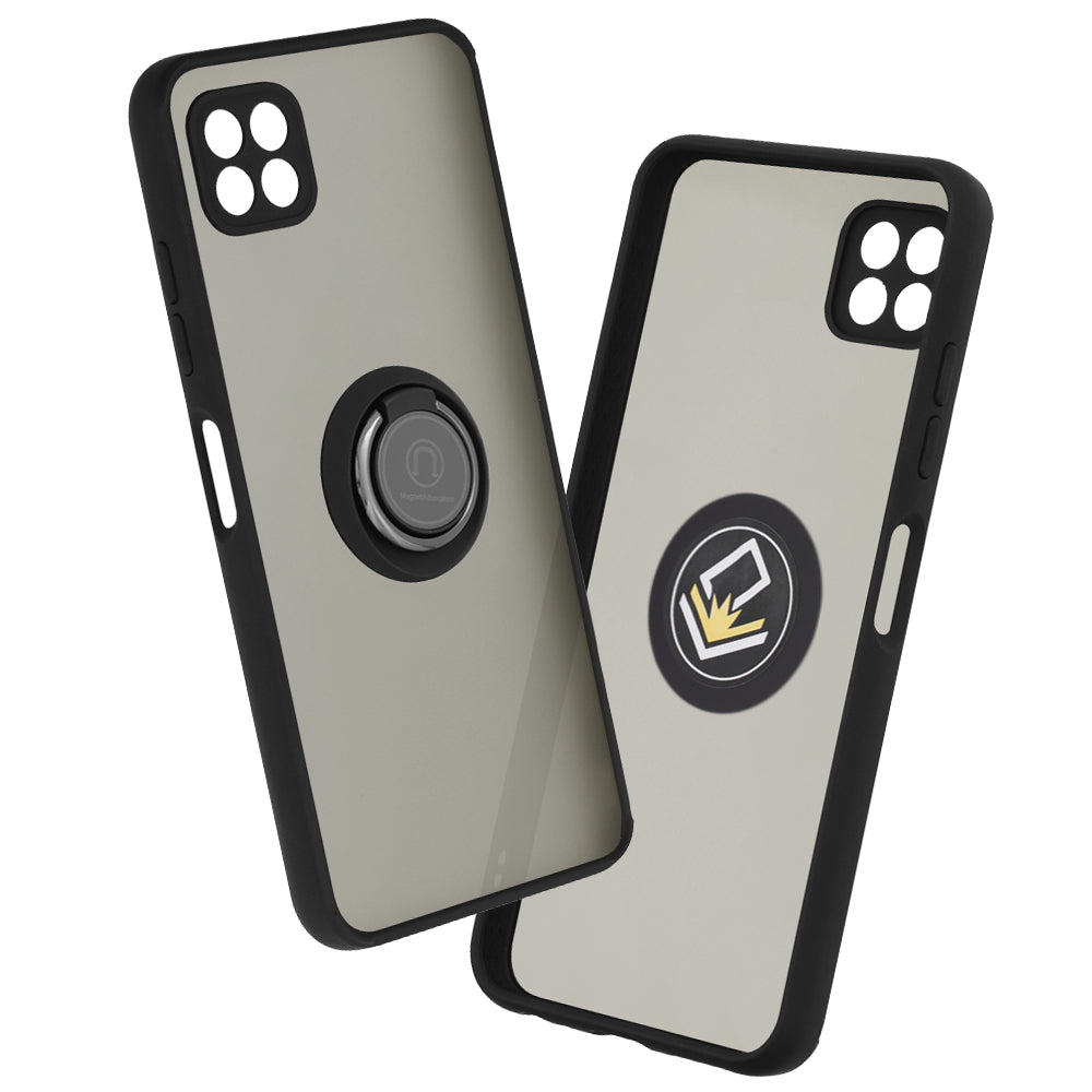 Custodia per Samsung Galaxy A22 5G A226, Techsuit, Glinth, Nera