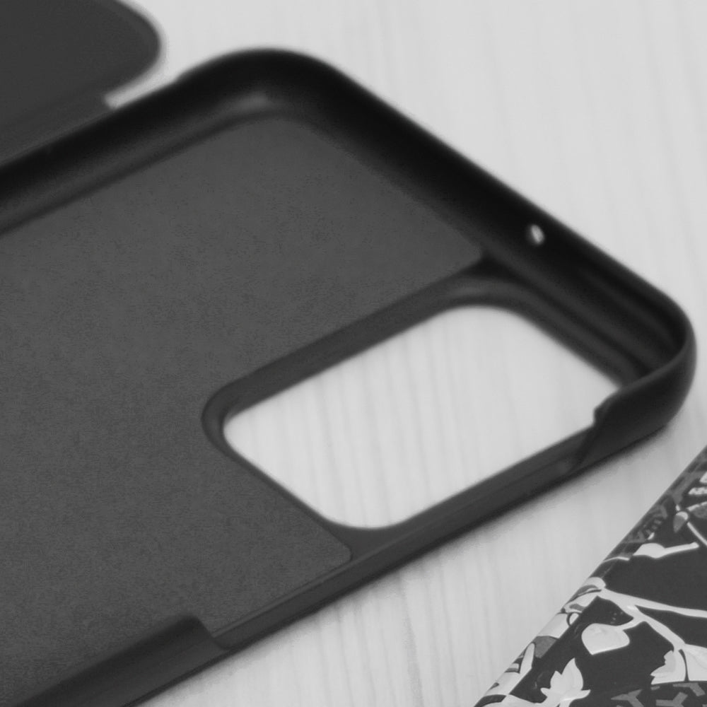 Custodia per Samsung Galaxy A23 5G A236 / A23 A235, Techsuit, eFold, Nera