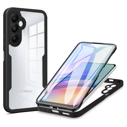 Hülle für Samsung Galaxy A25 A256, Techsuit, ColorVerse 360, Schwarz