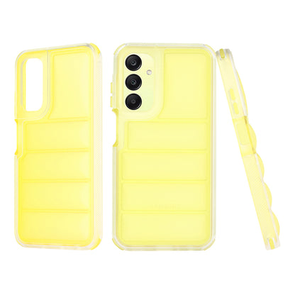 Hülle für Samsung Galaxy A25 A256, Techsuit, Wave Shield, Gelb