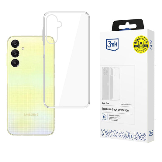 Hülle für Samsung Galaxy A26 A266, 3MK, Klar, Transparent