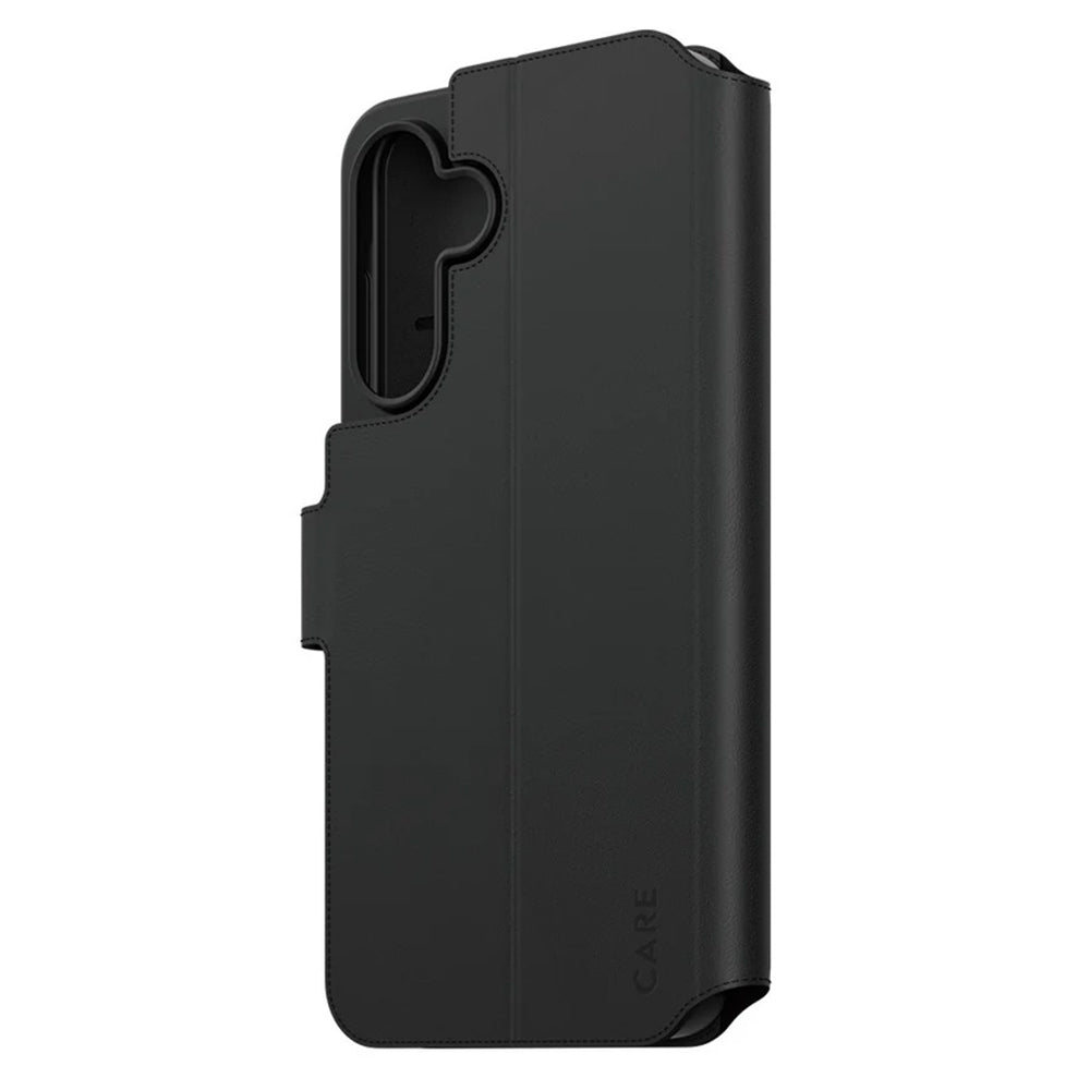 Étui pour Samsung Galaxy A26 A266, PanzerGlass, avec fonction support et portefeuille, Noir