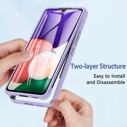 Custodia per Samsung Galaxy A26 A266, Techsuit, ColorVerse 360, Viola