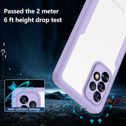 Custodia per Samsung Galaxy A26 A266, Techsuit, ColorVerse 360, Viola