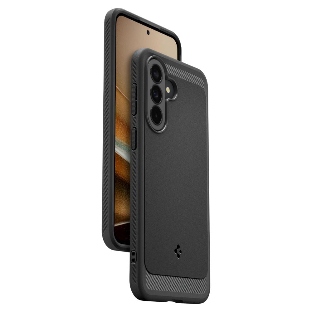 Coque pour Samsung Galaxy A27 5G, Spigen, Rugged Armor, Noire ACS11312