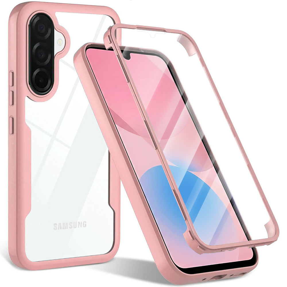 Custodia per Samsung Galaxy A27 5G, Techsuit, ColorVerse 360, Rosa