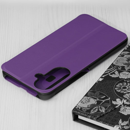 Coque pour Samsung Galaxy A27 5G, Techsuit, eFold Nouveau Modèle, Violet