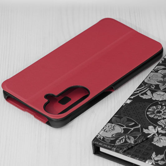 Coque pour Samsung Galaxy A27 5G, Techsuit, eFold Nouveau Modèle, Rouge